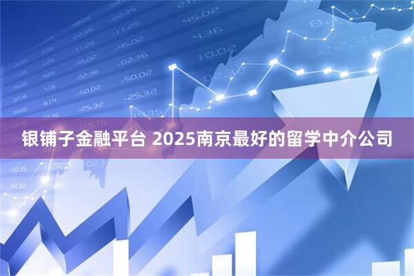 银铺子金融平台 2025南京最好的留学中介公司